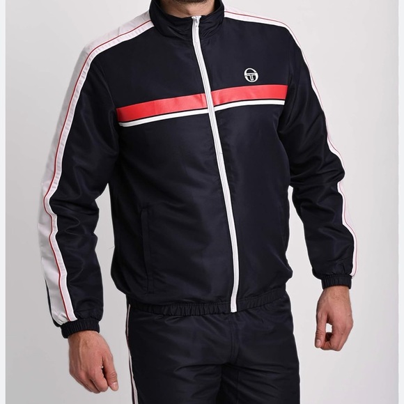 Sergio tacchini agave tracksuit zip up jacket M